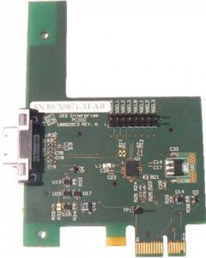 PCI Express interface card - max. 230 Mb/s