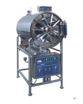 Horizontal sterilizer / cylindrical / steam - HAC-WS-YD