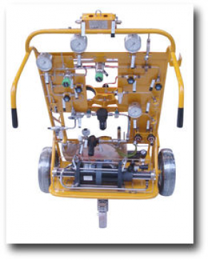 Emergency oxygen cylinder filling system / for pilot