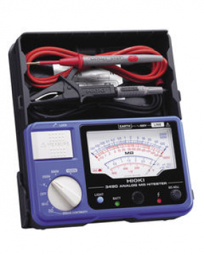 Tester / insulation resistance and continuity - 250/ 500/ 1000 V, 100 - 4000 M&Omega; | 3490