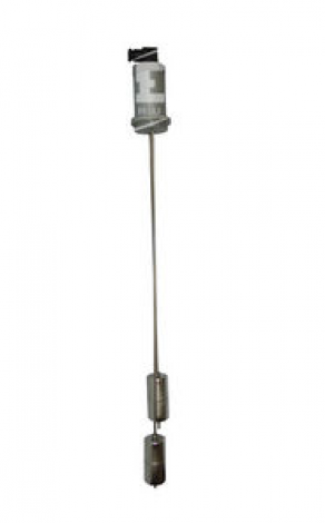 Magnetic float level switch / stainless steel - max. 1 mt, 120 °C, 10 bar | RL/A