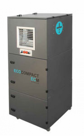 Compact dust collector - max. 1 500  m³/h | ECM series