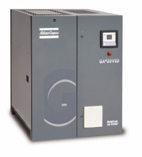 Air compressor / screw / oil-injected / stationary - max. 30 kW, max. 335.9 m³/h | GA 11+-30, GA 15-30 VSD