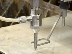 Abrasive water-jet cutting head - 4 137 - 6 895 bar | IDE series