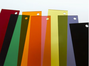 Color filter / optical / acrylic / for displays - 0.5 - 4 mm | Solaris™ Colour Acrylic