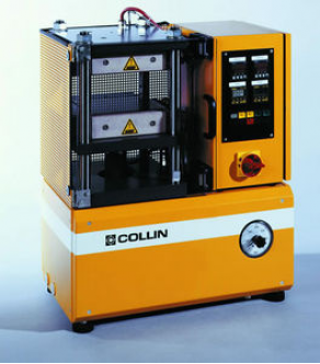 Hydraulic press / forming / for plastic parts / laboratory - P x00 E series