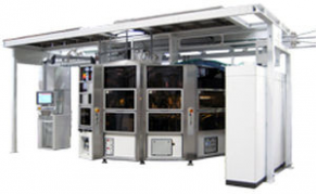 Seven color screen printing machine / automatic / servo-driven / for tubes - 90 - 180 p/min | TS 7200