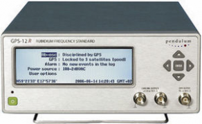 Time interval and frequency standard - GPS-12R/GPS-12RG
