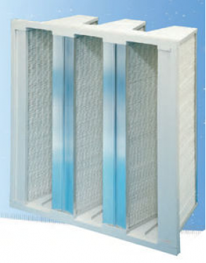 V-bank filter / high-capacity / mini - 12 '', 175 °F | VariCel V