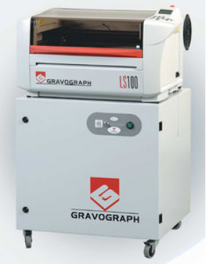 CO2 laser cutting machine / marking machines - 460 x 305 mm, 30 - 55 W | LS100