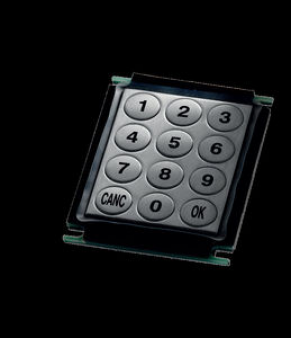 12-keys keypad / round - DGI.12R17.R-D