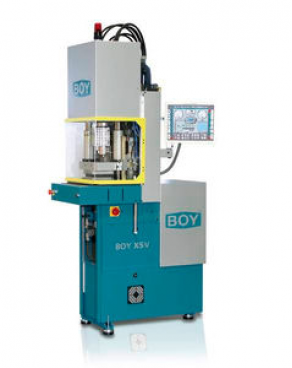 Vertical injection molding machine / hydraulic / for parts with insert - 100 kN | BOY XS V