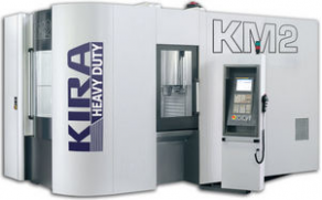 3-axis CNC milling-drilling machine with integrated pallet changer - 1000 &#x003A7; 600 &#x003A7; 640 mm | Kira KM-2
