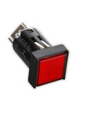 Luminous push-button switch - max. 35 V, 100 mA, IP65 | LUMOTAST FK