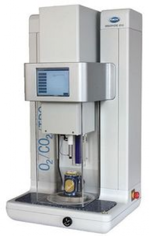 Analyzer / carbon dioxide / oxygen / for packaged beverages