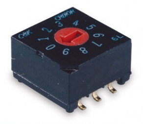 Rotary switch / coded / DIP - 10 mm | CRD
