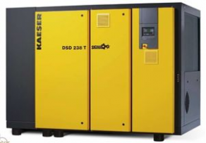 Air compressor / screw / stationary / with refrigerant dryer - max. 132 kW, 2.09 - 23.8 m³/min | ASD T, DSD T series