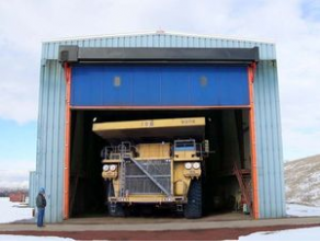 Roll-up door / high-speed / self-repairing - 9 449 x 9 449 - 15 240 x 10 688 mm | UltraBig M&I™