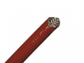 Braided sleeving / fiberglass / silicone-coated / protective - - 60 - 1 000°C | SCS HT