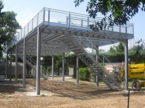 Storage platform / hot galvanized