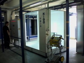 Powder coating line