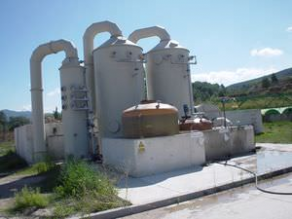 Wet type gas scrubber / chemical