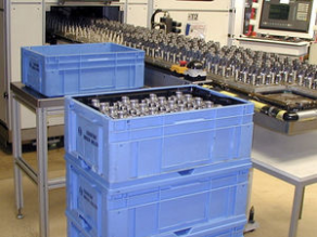 Plastic crate / storage / European standard / stacking - max. 600 x 400 mm | EUROTEC series
