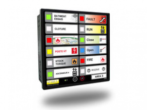 Alarm display panel - J3000