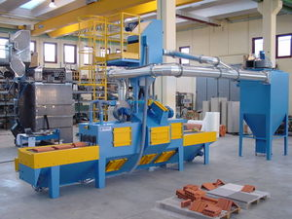 Belt sand-blasting machine - NTOG