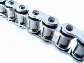 Azimuth chain / nickel-plated