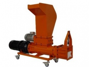 Expanded polystyrene waste compactor