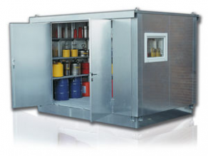 Security storage container for hazardous products - max. 17 m² | MC Vario