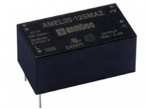 AC/DC power supply / encapsulated  / module - 20 W | AMEL20-MAZ