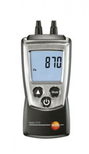 Differential pressure gauge / digital / portable - 0 - 100 hPa | 510
