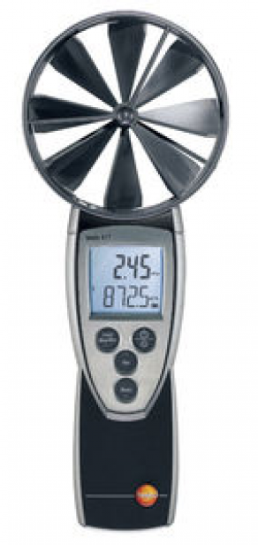 Anemometer with integrated vane / portable - 60 - 4 000 fpm | 417