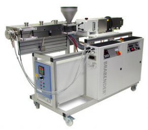 Twin-screw extruder / compounding / laboratory - 20 mm, 5.2 kW
