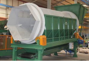 Chip separator / metal - 5 300 x 1 900 x 3 200 mm | ELEK 20