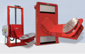 Welding positioner / motorized / hydraulic - 500 - 40 000 kg | FLP 500 - 40000