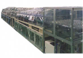 Wet processing cleaning machine / for large glass panel - max. 1200 x 1350 mm | LC/LK/LY/LN (G5) Series 