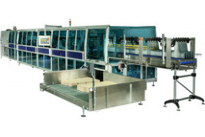 Wrap-around case packer sleeve wrapping machine / automatic / continuous-motion - max. 30 p/min | BLUE COMBI