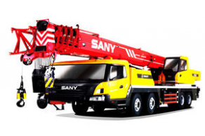Telescopic crane / truck-mounted - 55 t, 42.5 m | STC500