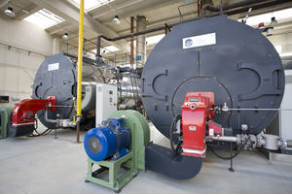 Steam boiler / fire tube / three-pass / wet back - CS