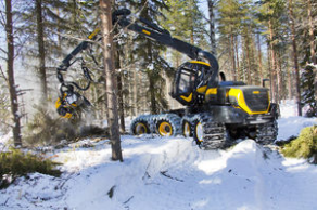 Rubber-tired forestry harvester - 21 300 - 22 500 kg | ScorpionKing 
