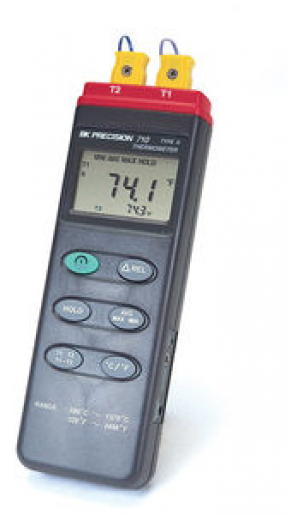 Digital thermometer / portable / dual-channel - 715
