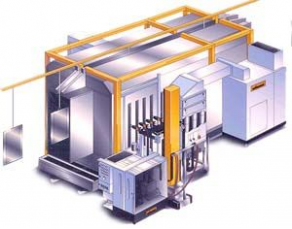 Powder coating booth - ICM