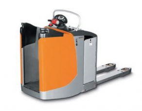 Electric pallet truck / stand-on - 2 - 2.4 t, max. 130 mm | EXU-S series