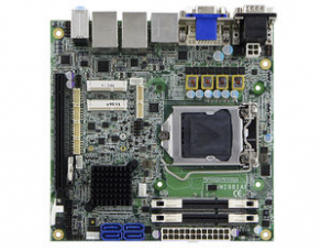 Mini-ITX motherboard / Intel®Core i7 / Intel®Core i5 / Intel®Core i3 - Intel® CoreTM i7/i5/i3, max. 4 GHz | MI981