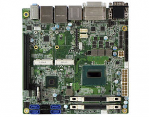 Mini-ITX motherboard / embedded / industrial / Intel® Celeron® - Intel® Core&trade; i7/i5/i3 /Celeron® | MI980