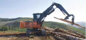 Swing arm log loader - 30 812 kg, 140 kW | ZX290F-3
