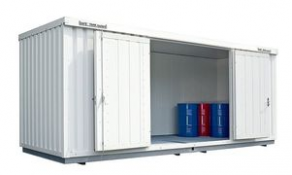 Security storage container for hazardous products (with heat insulation) - 6080 x 2170 x 2560 mm